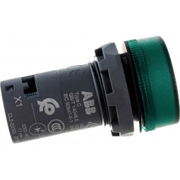 Лампа зеленая со встроенным светодиодом ABB CL2-523G