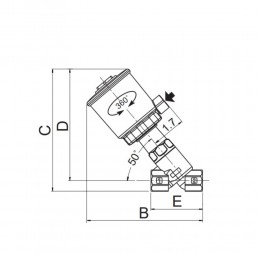 Пневмоклапан ASCO 8290A791N