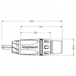 Разъем Amphenol ACPL-CBK