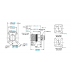 Круглый разъем Amphenol D38999/20WD35PB