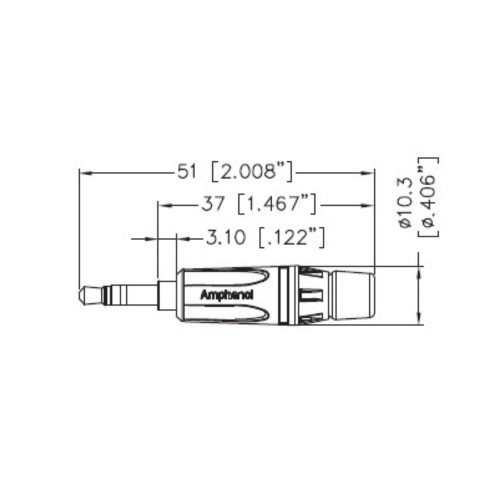 Разъем Amphenol KS3PC