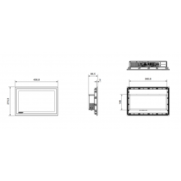 Встроенный панельный ПК Beckhoff CP2216-0040