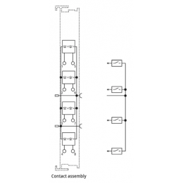 Модуль аналоговых выходов Beckhoff EL4004