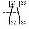 Блок вспомогательных контактов Eaton 11DILE XTMCX