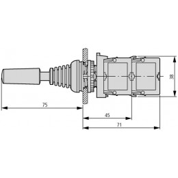 Джойстик Eaton M22-WJ4