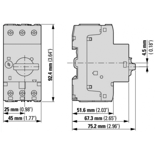 Выключатель автоматический Eaton PKZM0-16