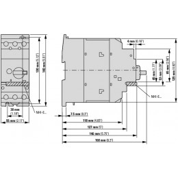 Автоматический выключатель защиты двигателя Eaton PKZM4-40