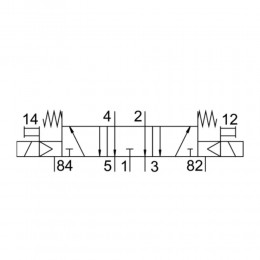 Распределитель FESTO MFH-5/3E-1/8-B