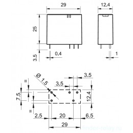 Реле Finder 40.31S 