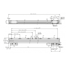 Преобразователь линейных перемещений HEIDENHAIN LC185 ML1540mm ID 689697-15