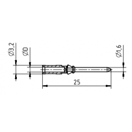 Han контакт D-кримп Harting 09150006104
