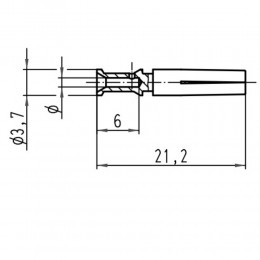 Контакт-гнездо Harting 09350006203