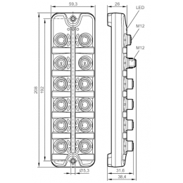 Мастер IO-Link с интерфейсом Profinet IFM Electronic AL1202 