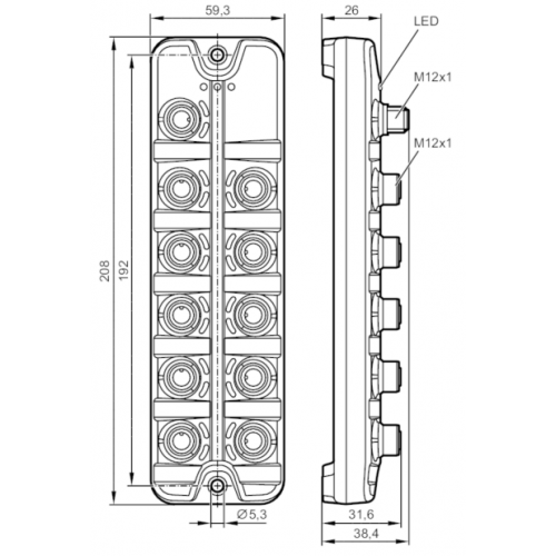 Модуль входов IFM Electronic AL2241