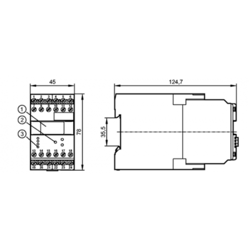 Реле обработки импульсных сигналов IFM DS2505