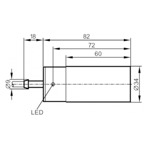 Индуктивный датчик IFM Electronic IB5097