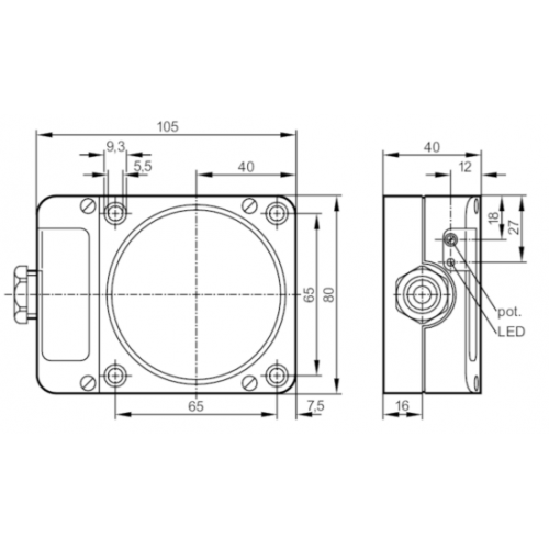 Индуктивный датчик IFM Electronic ID5023