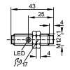 Датчик индуктивный IFM Electronic IF5545