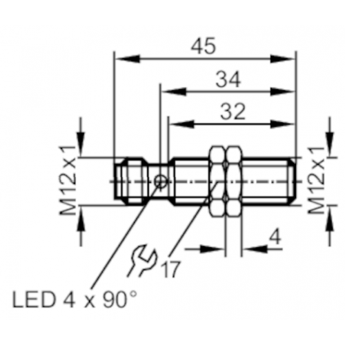 Датчик индуктивный IFM Electronic IFT203 