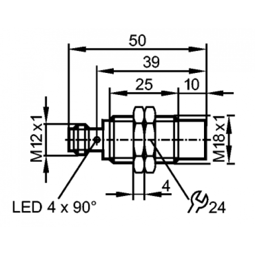 Датчик индуктивный IFM Electronic IG5319 