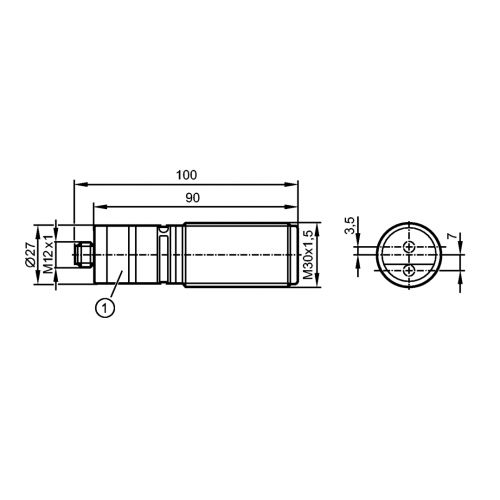 Датчик оптический IFM Electronic OID201