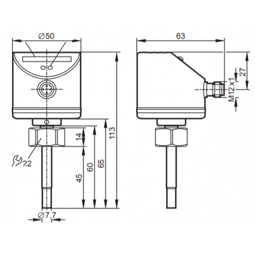 Датчик потока IFM Electronic SI5000