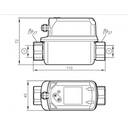 Вихревой датчик потока IFM Electronic SV5200