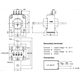 Датчик тока LEM LTC 600-TF