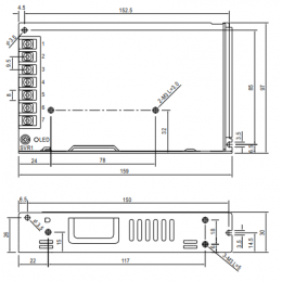 Блок питания MEAN WELL LRS-150-24