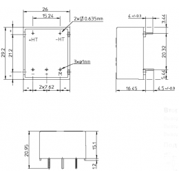 Датчик напряжения LEM LV 25-P/SP5