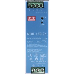 Блок питания MEAN WELL NDR-120-24