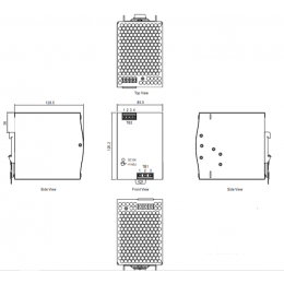 Блок питания MEAN WELL NDR-480-24