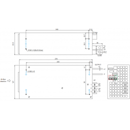 Блок питания MEAN WELL RSP-1500-27