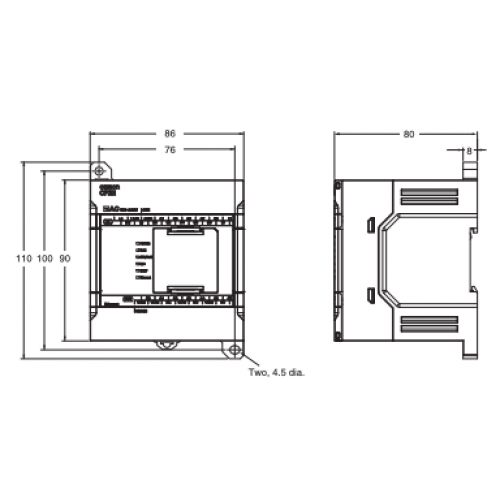 Контроллер Omron CP2E-N20DR-D