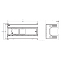 Программируемый логический контроллер Omron CP2E-N60DR-A 