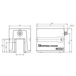 Датчик Pepperl+Fuchs WCS3B-LS221 