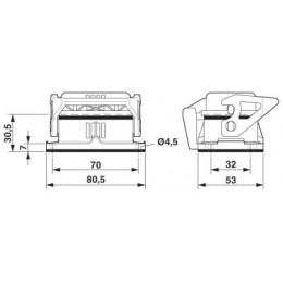 Корпус Phoenix Contact HC-EVO-B06-BWSC-PLRBK