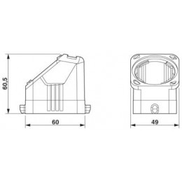 Корпус Phoenix Contact HC-EVO-B06-HLFS-PLBK