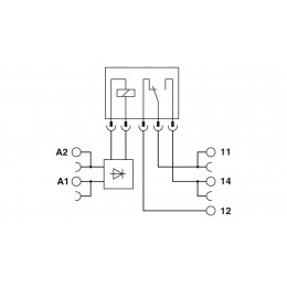 Реле электромагнитное Phoenix PLC-RSC-24DC/21