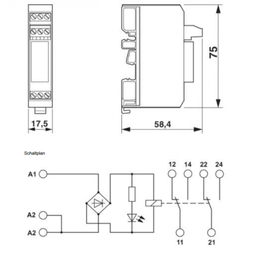 Реле сопряжения Phoenix Contact PSR-SCF-24UC/URM/2X21 