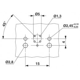Встраиваемый соединитель Phoenix Contact SACC-DSIV-M12FSD-4CON-L90