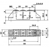 Тиристорный модуль SEMIKRON SKKT106/16E