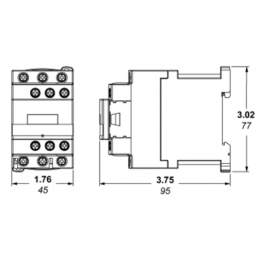 Контактор электромагнитный Schneider Electric LC1D09FDC