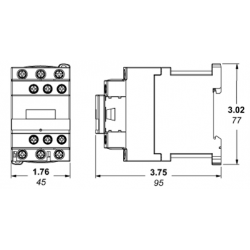 Контактор электромагнитный Schneider Electric LC1D09FDC