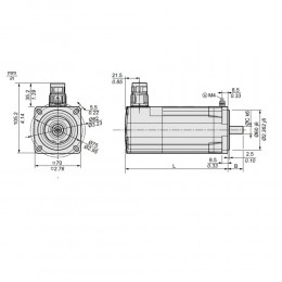 Серводвигатель Schneider Electric SH30702P11F2000