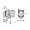 Лампа сигнальная Schneider Electric XB4BVB3 