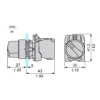 Переключатель Schneider Electric XB5AK123B5 