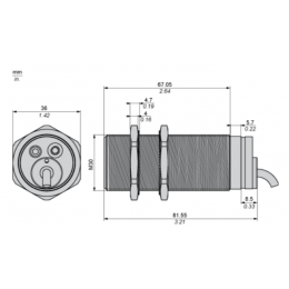 Индуктивный датчик цилиндр Schneider Electric XSAV11373 
