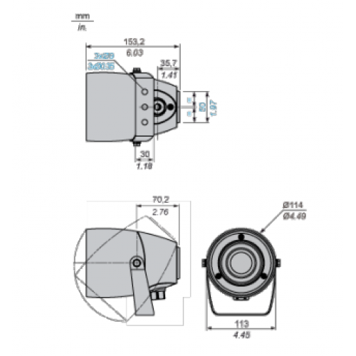 Сирена Schneider Electric XVS10BMW 