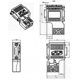 Шинный модуль Siemens 6ES7972-0BA52-0XA0